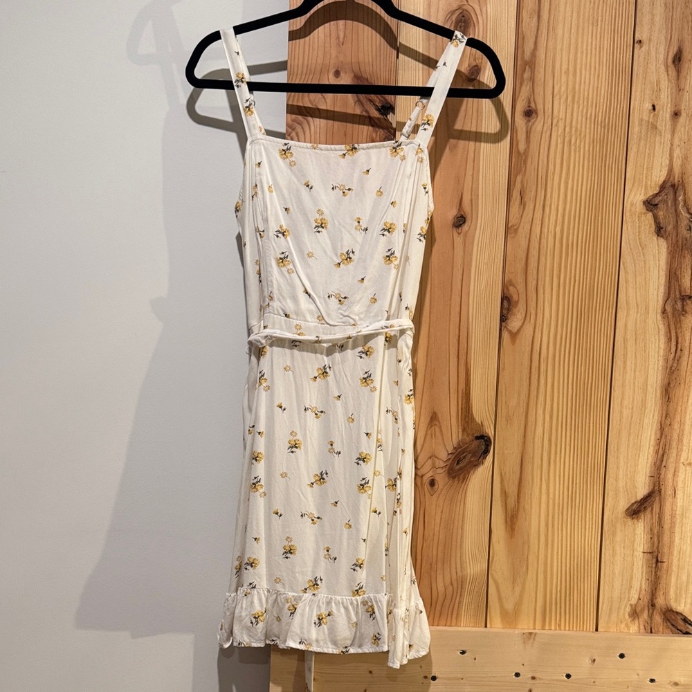 Floral White Sundress